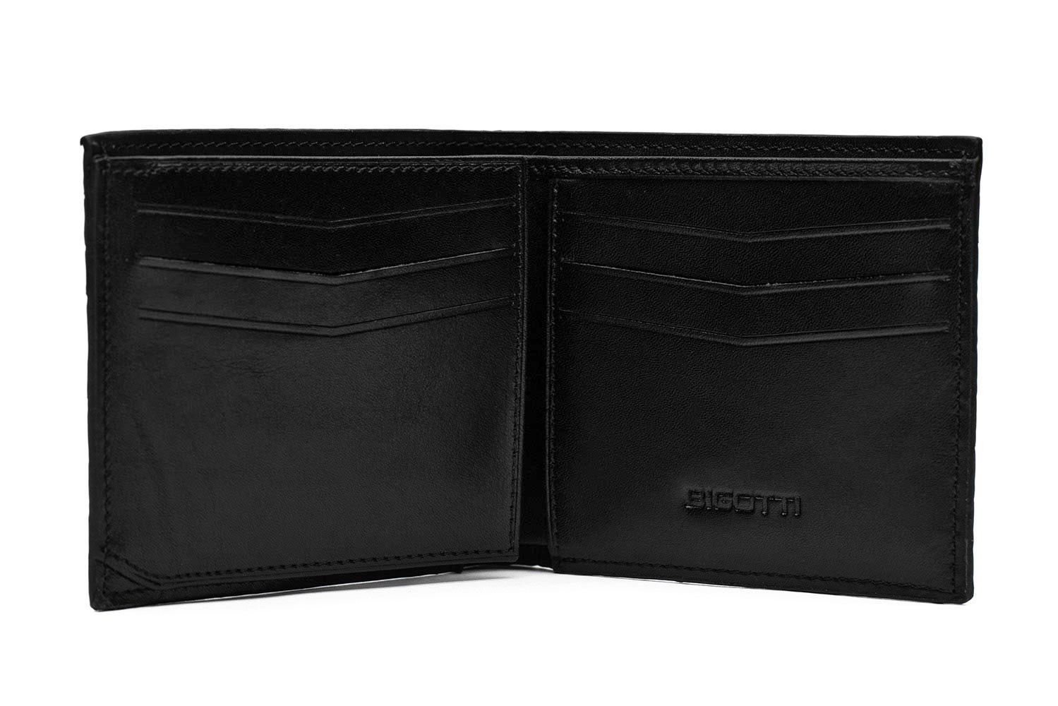 Wallet black genuine leather 2