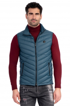 Blue waistcoat