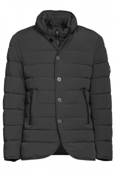 Geaca slim neagra uni