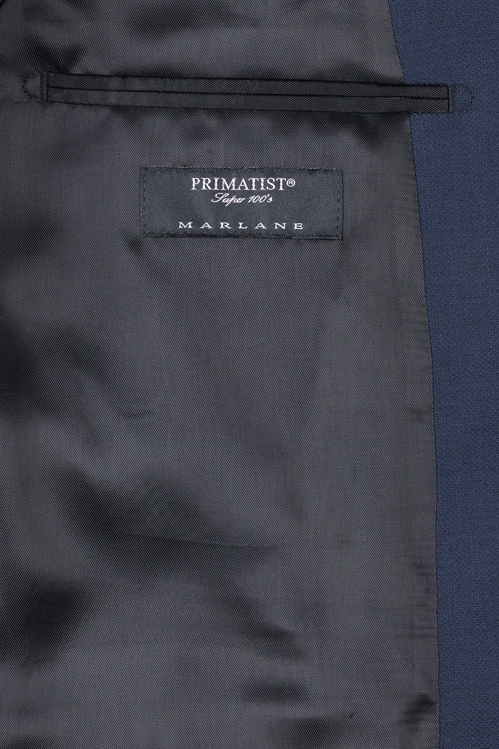Costum slim albastru uni 1