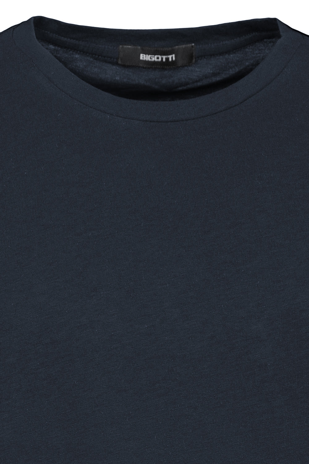 Navy plain t-shirt 2