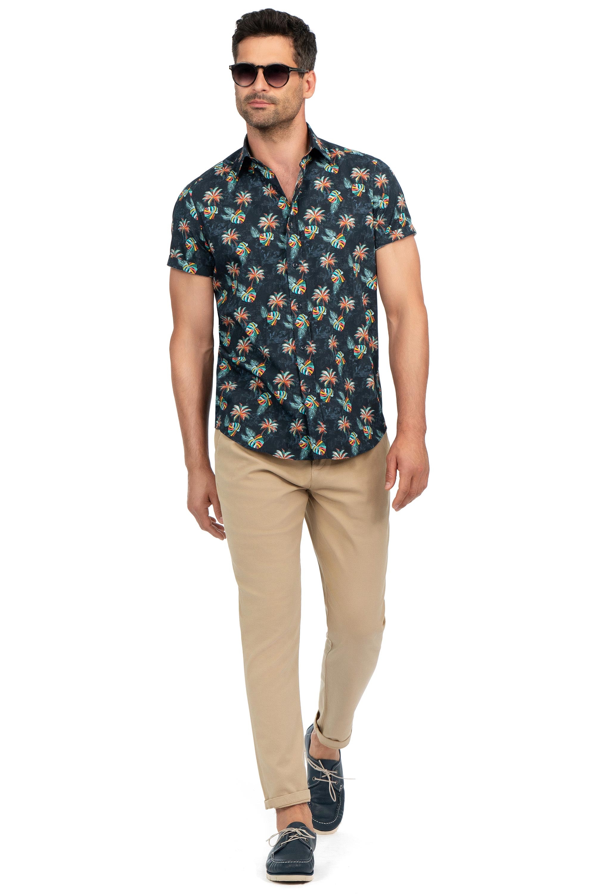Pantaloni baggy bej uni 0