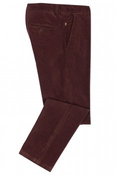 Pantaloni slim grena uni