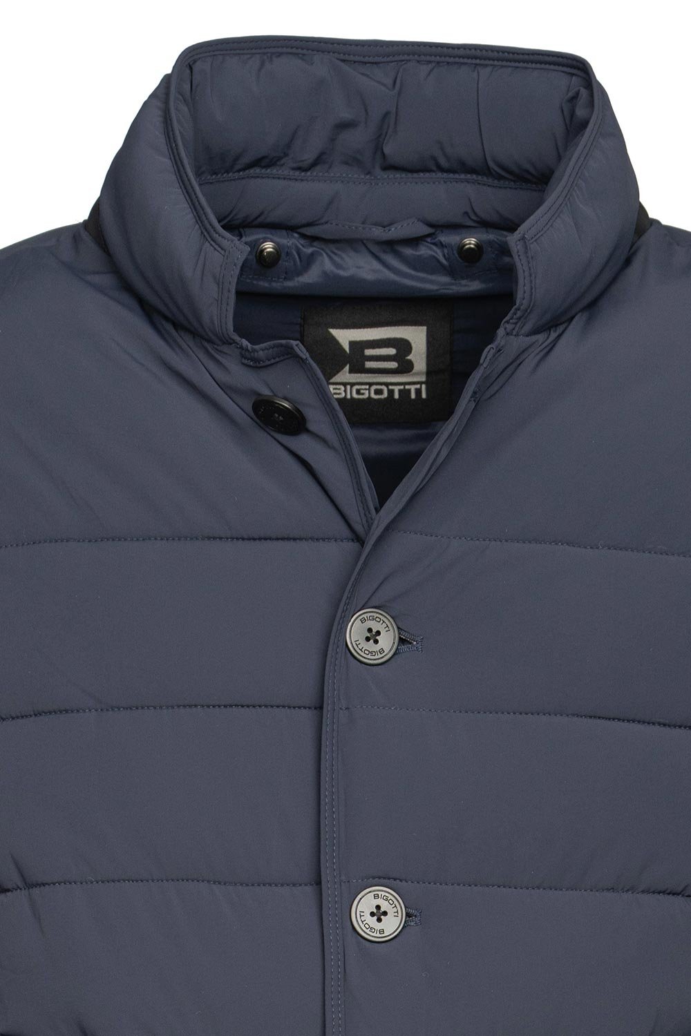 Geaca slim bleumarin uni 2