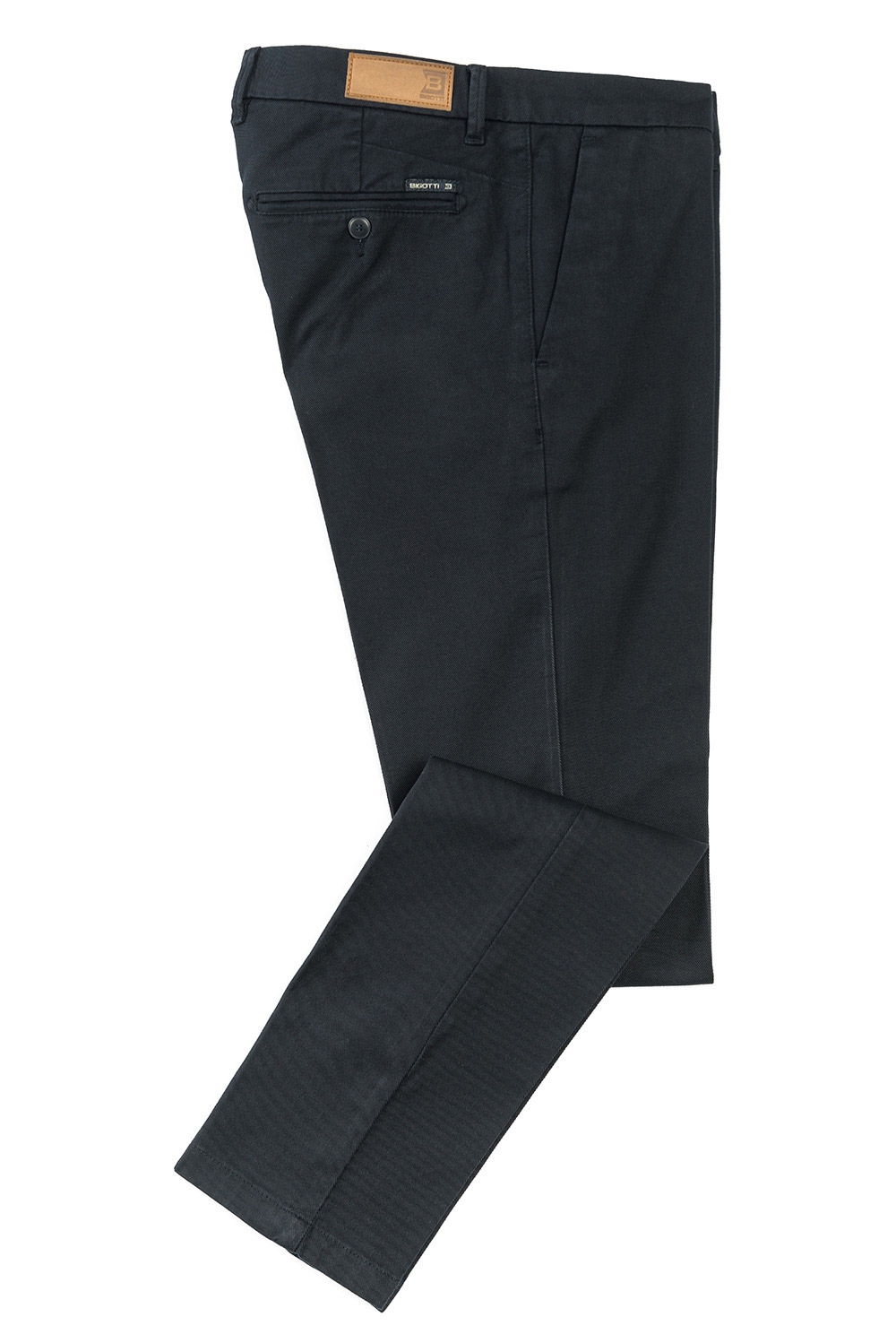 Superslim navy plain trouser 1