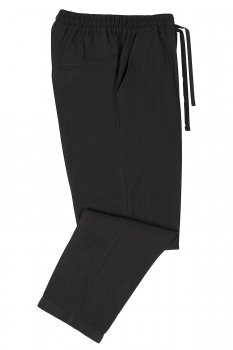 Tpantaloni regular negri uni