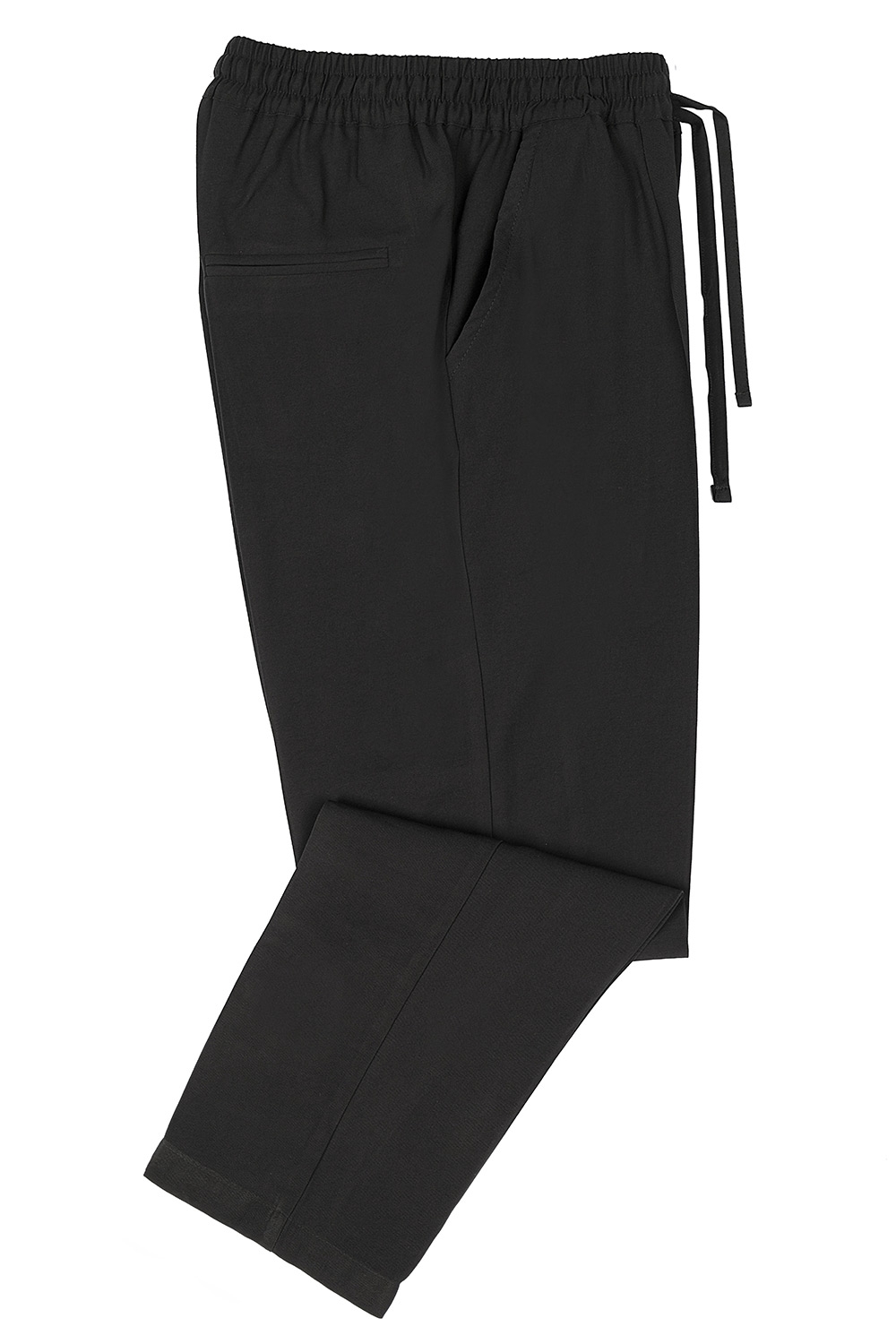 Tpantaloni regular negri uni 0