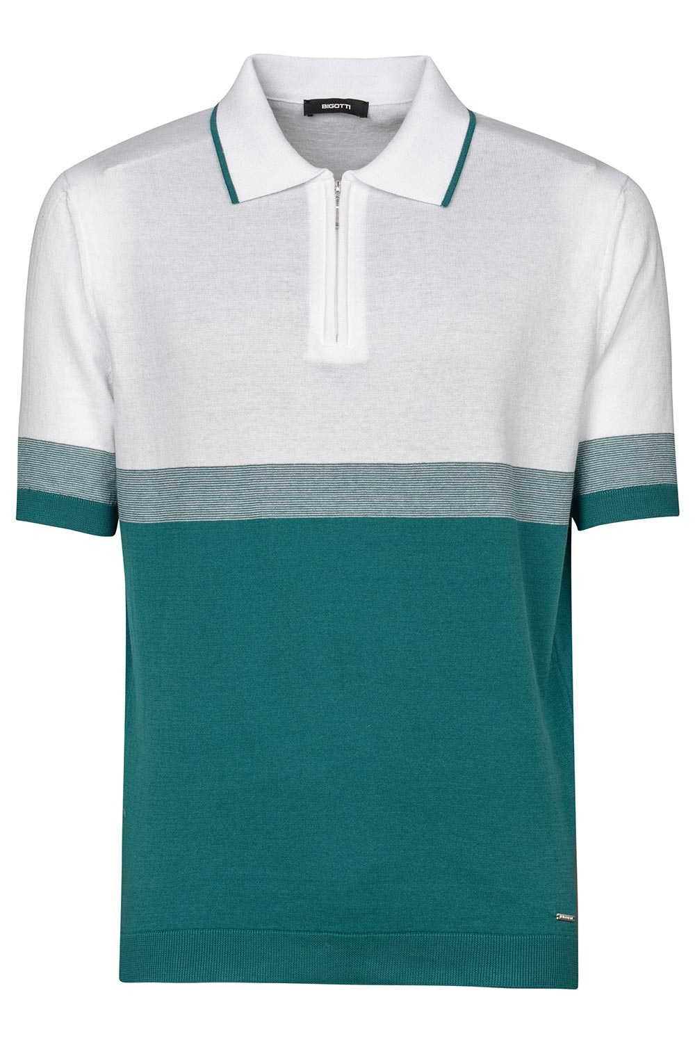 Green plain t-shirt 0