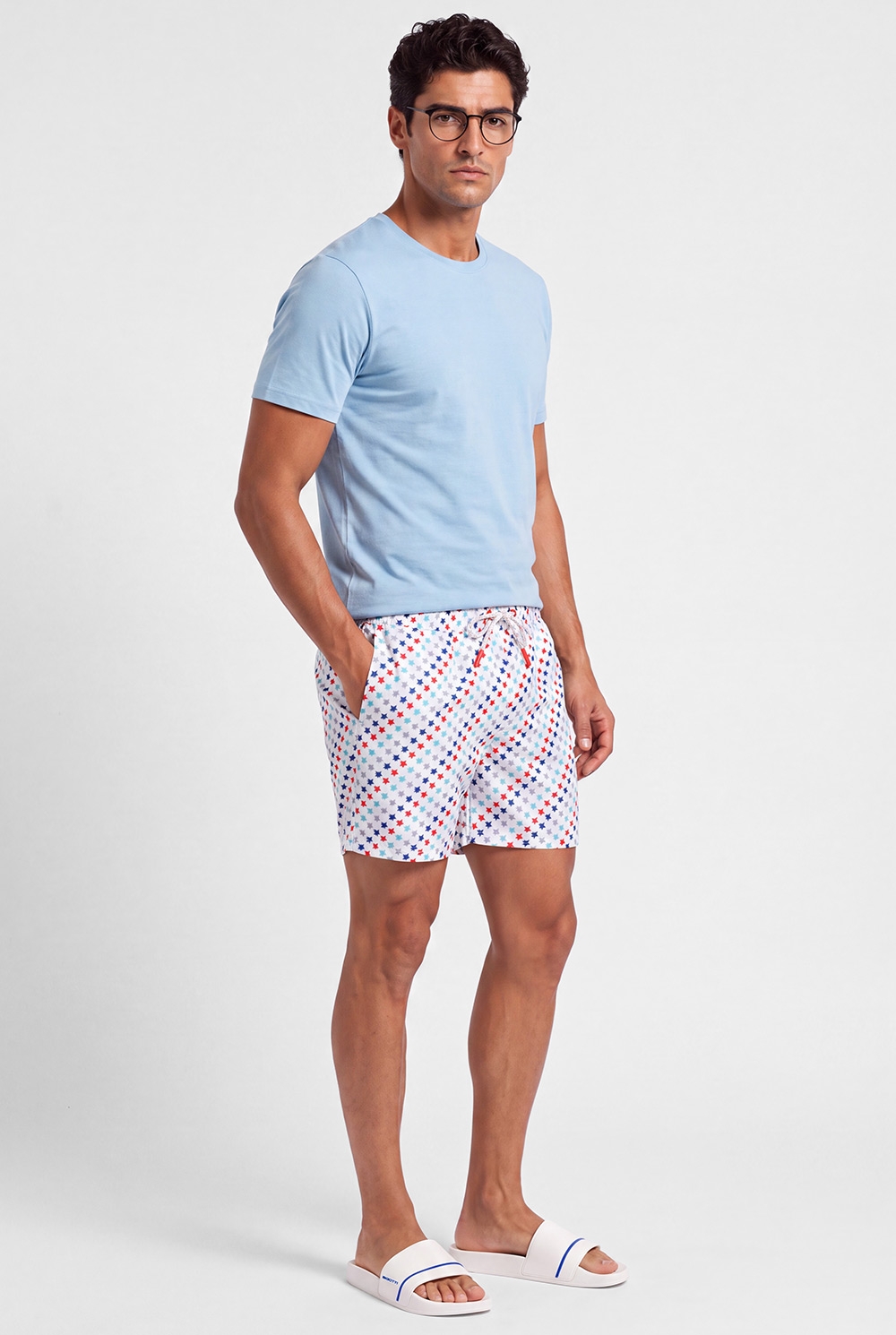 Multi-colored short 0