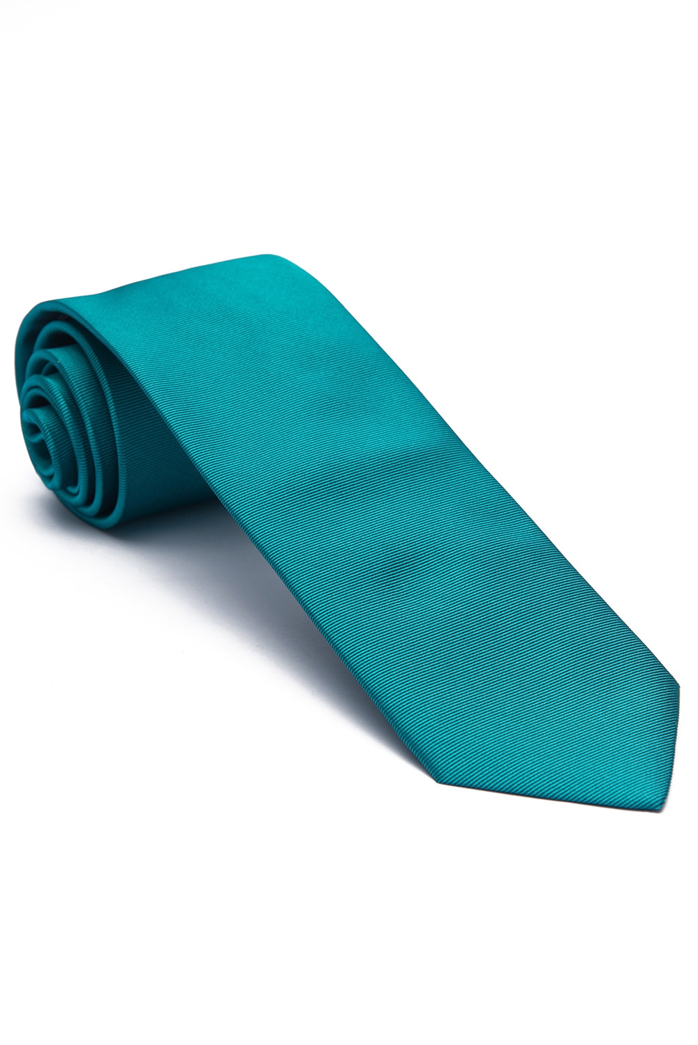 Cravata bleu uni 0