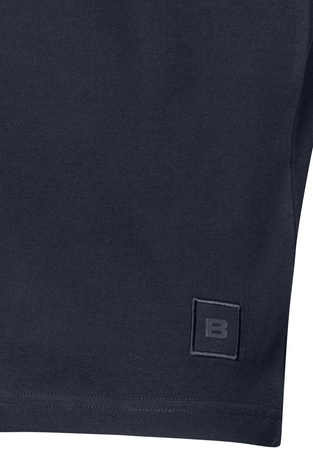 Tricou slim bleumarin guler in v 2
