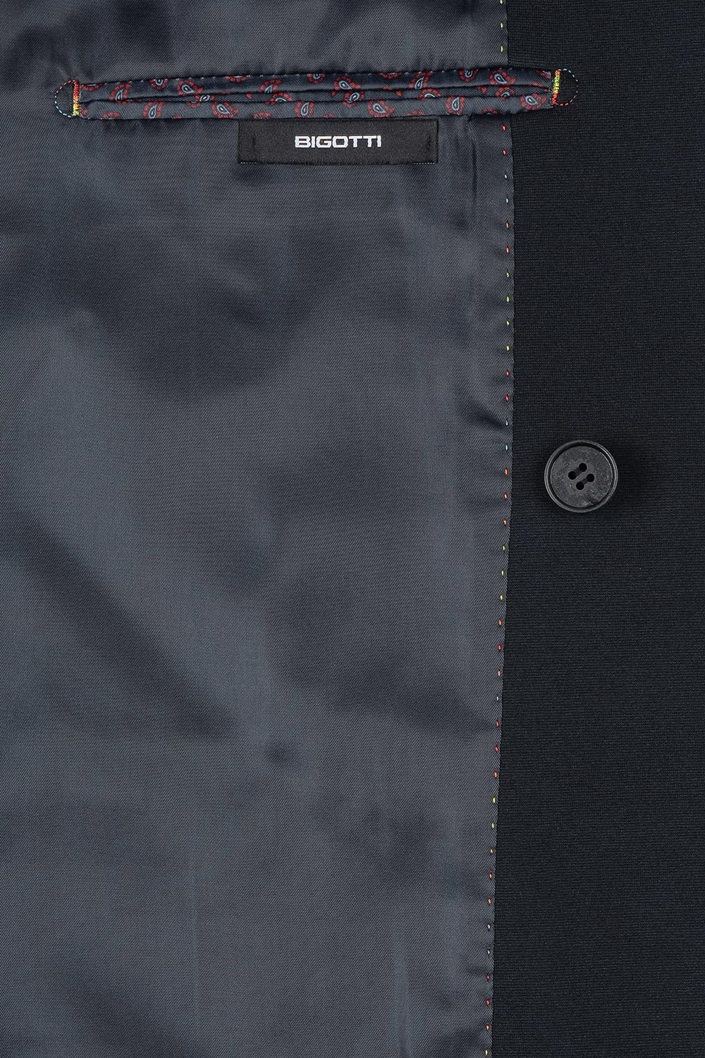 Slim body blue plain blazer 2