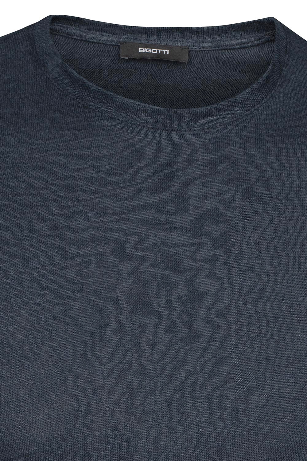 Blue plain t-shirt 2