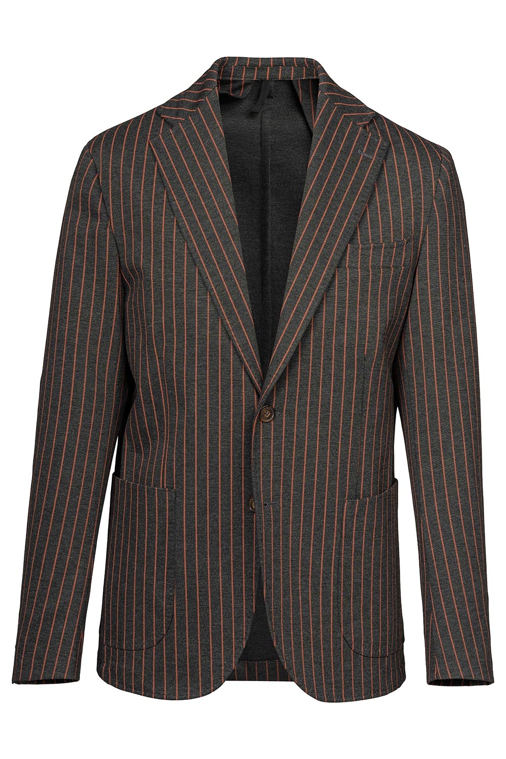 Slim body grey stripe blazer 0