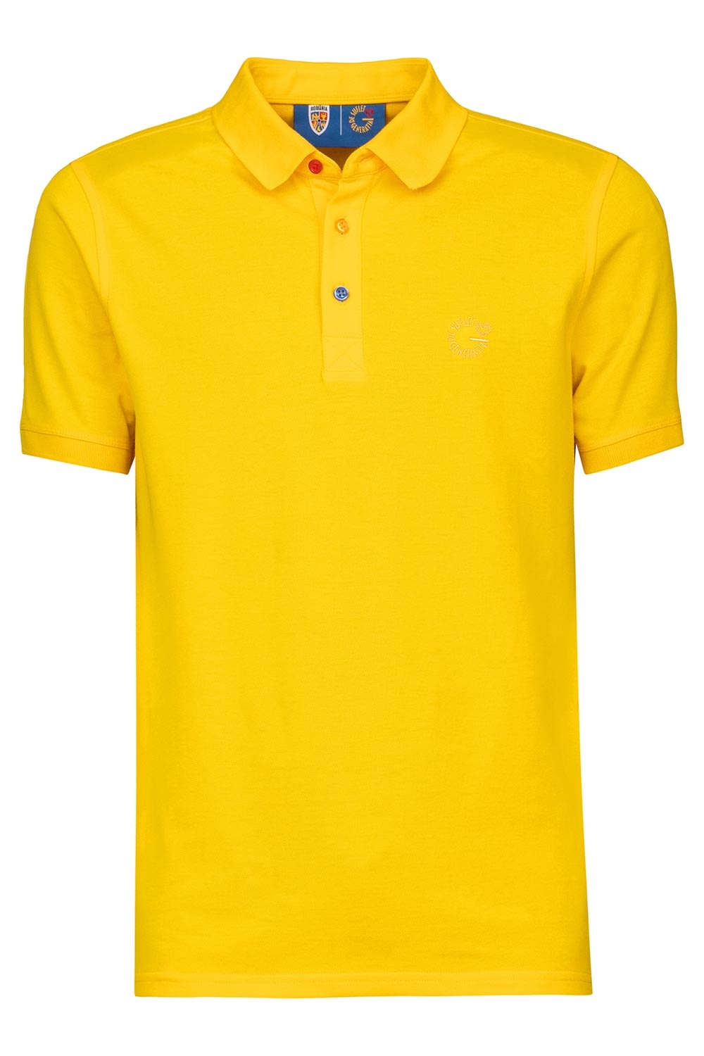 Tricou polo slim galben generatia de suflet 0