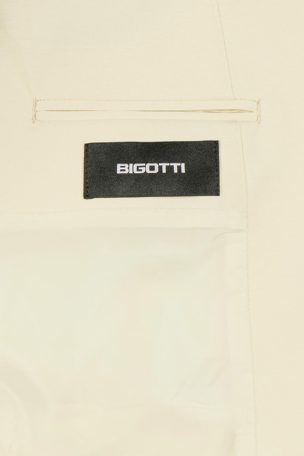 Slim body beige plain blazer 3