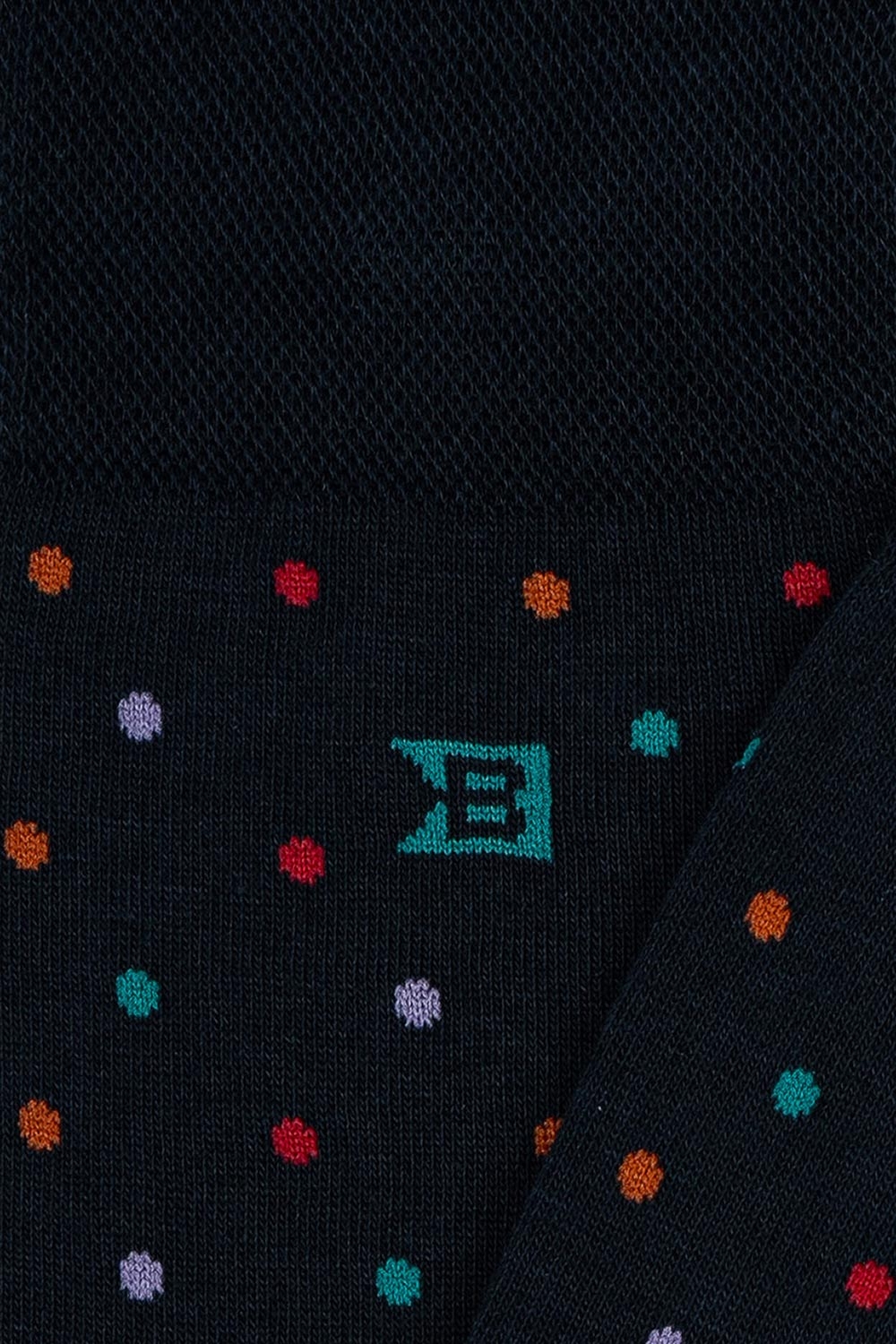 Sosete bleumarin print geometric 1