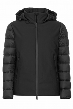 Geaca slim neagra uni