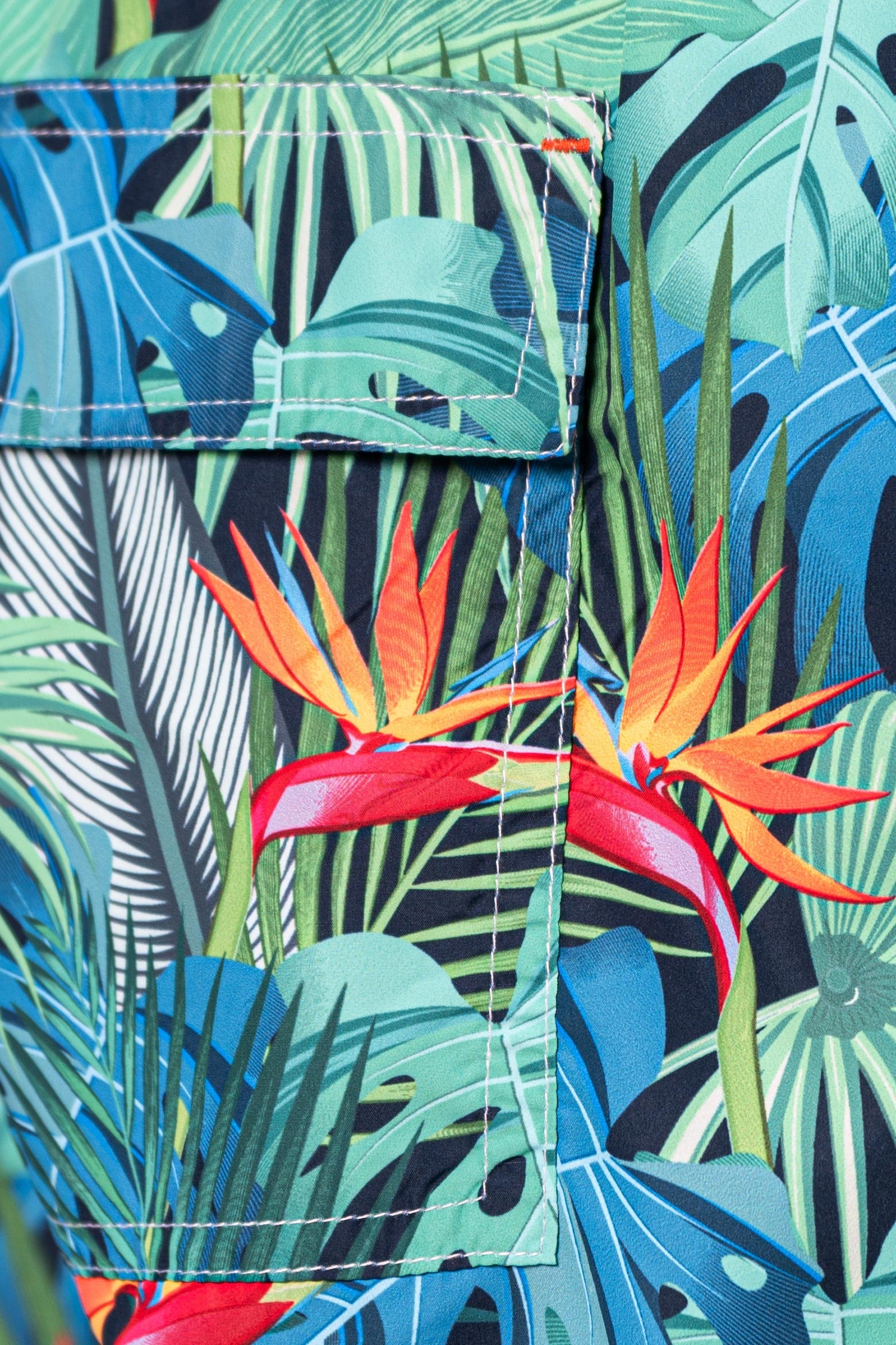 Short slim multicolor print  1