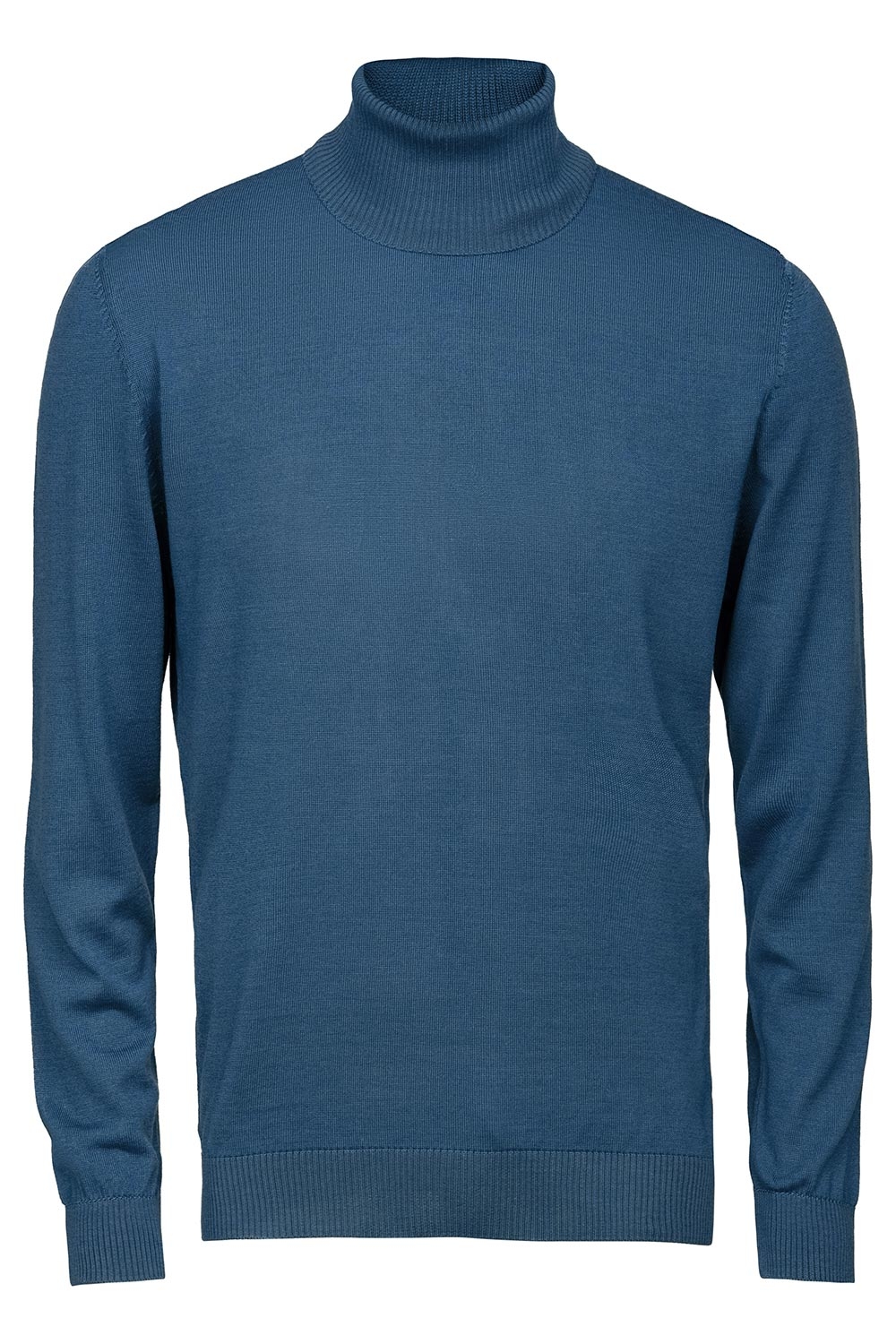 Slim body blue sweater 0