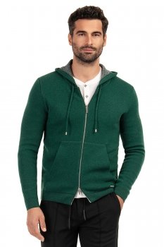 Green hoodies