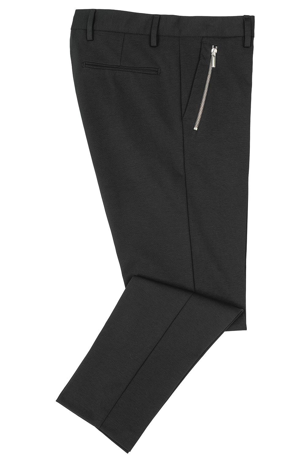 Pantaloni slim negri 0