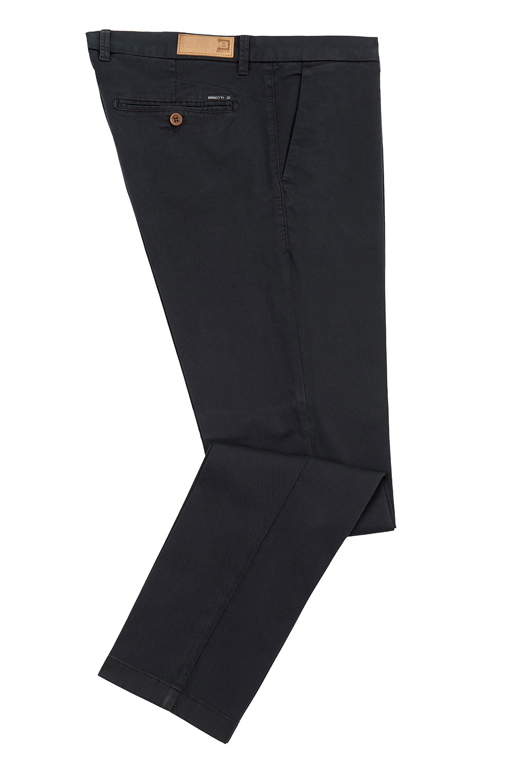 Pantaloni superslim marco bleumarin uni 1