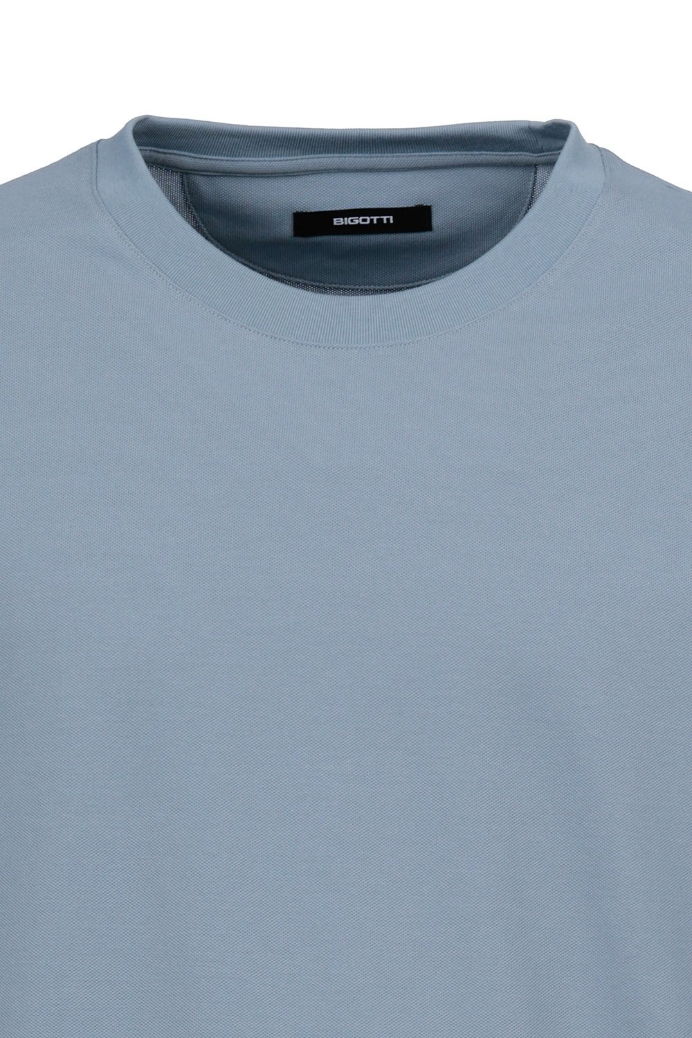 Light blue plain t-shirt 2