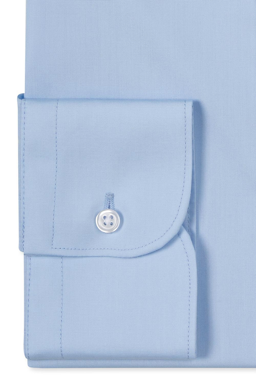 Camasa shaped bleu uni 2