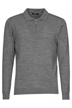 Slim body grey sweater