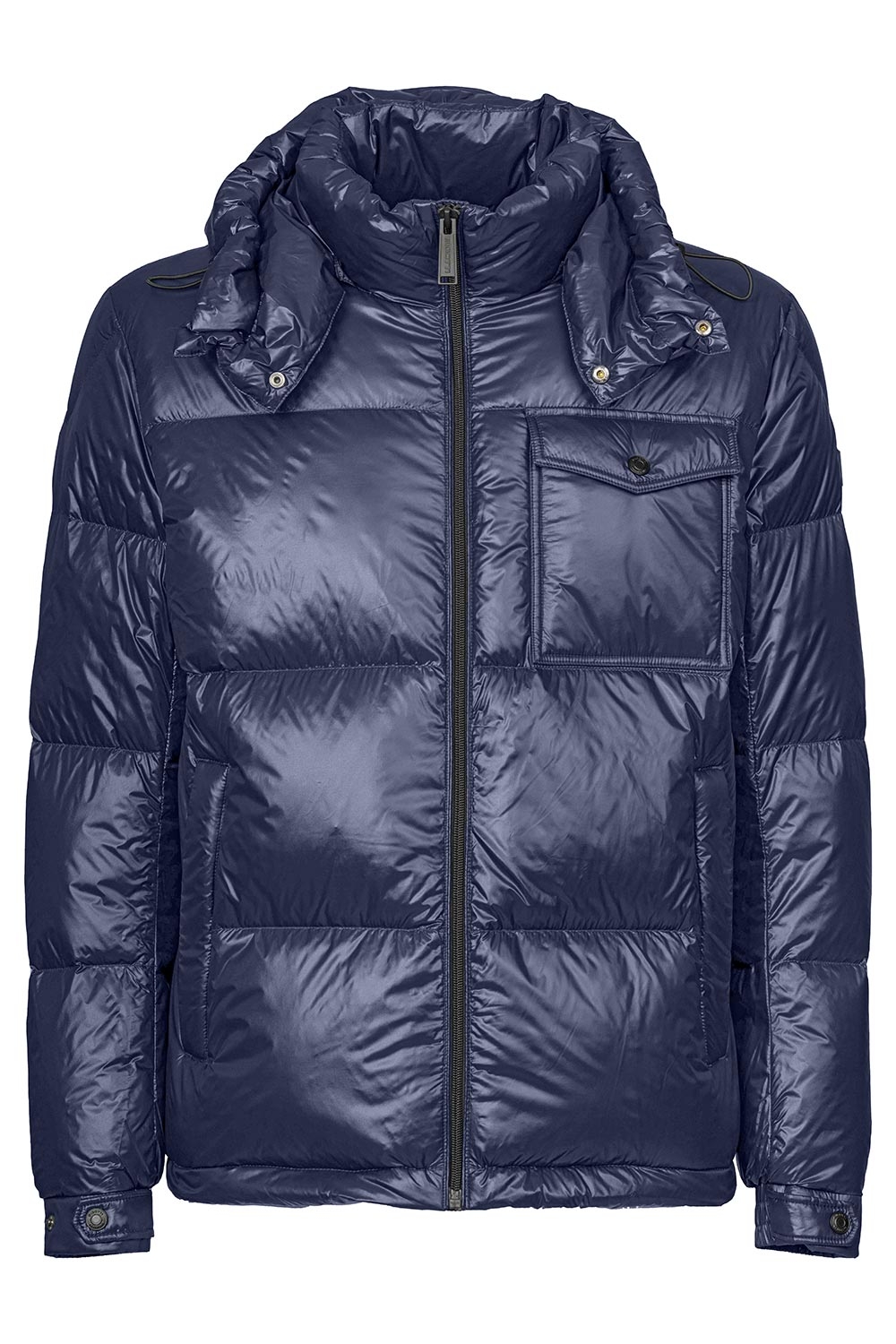 Geaca slim bleumarin uni 0