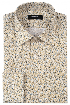 Camasa shaped alba print floral