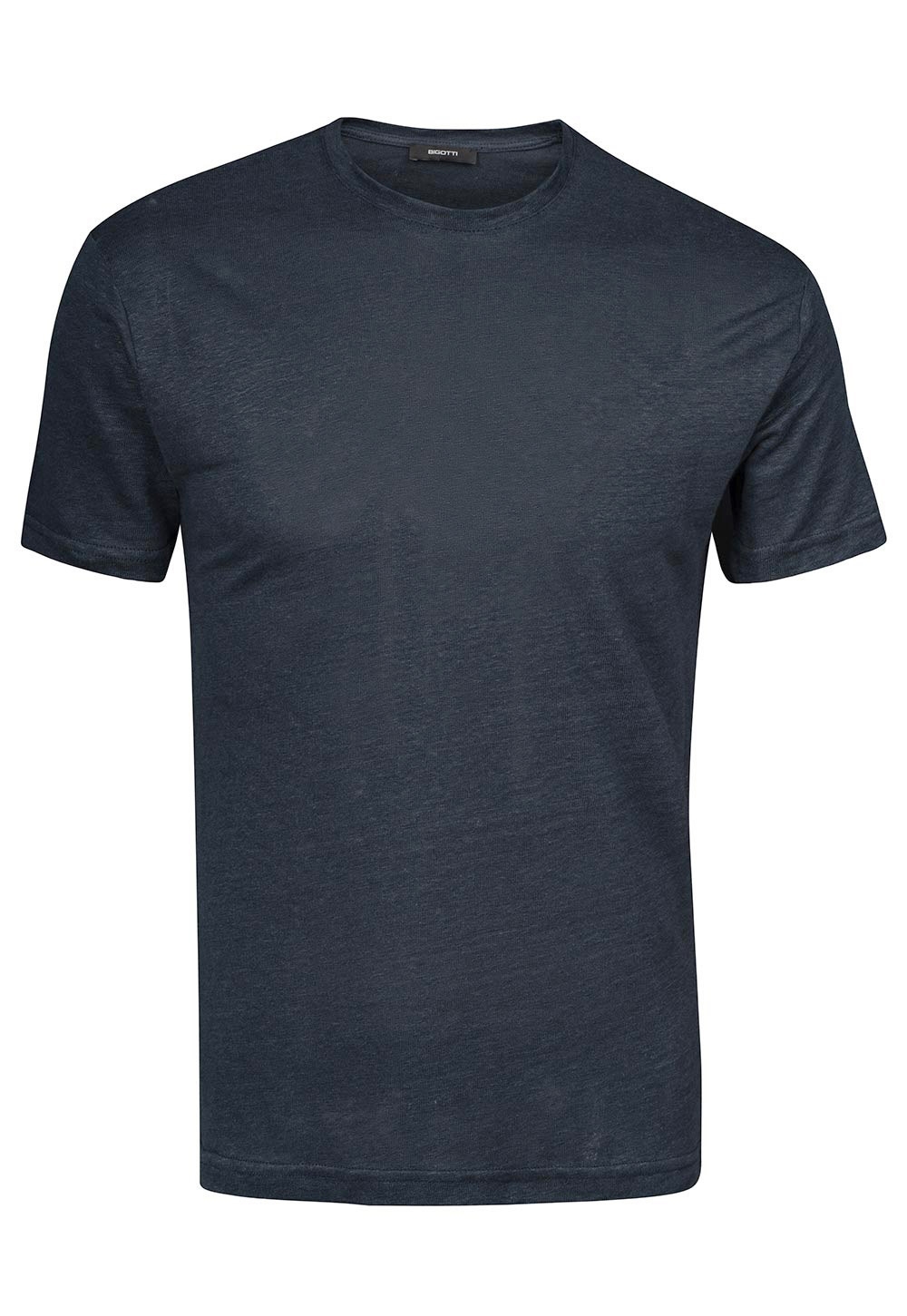 Blue plain t-shirt 1
