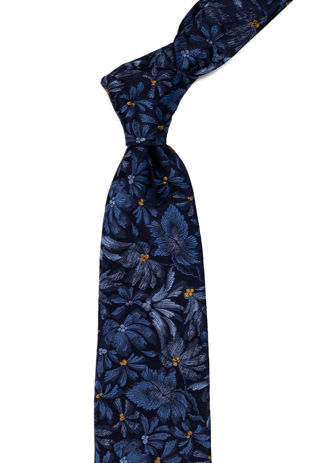 Matase tesuta navy floral 1