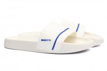 Papuci albi uni