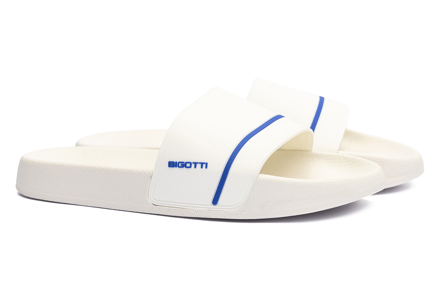 Papuci albi uni 0