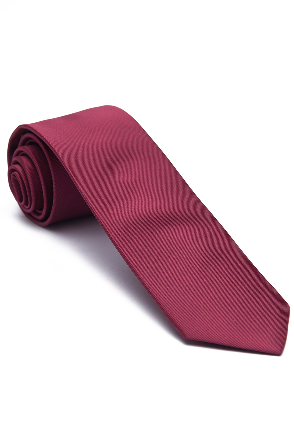 Pink Plain Tie 0