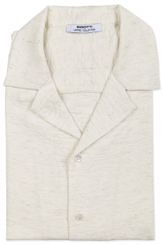 Camasa maneca scurta straight alba uni