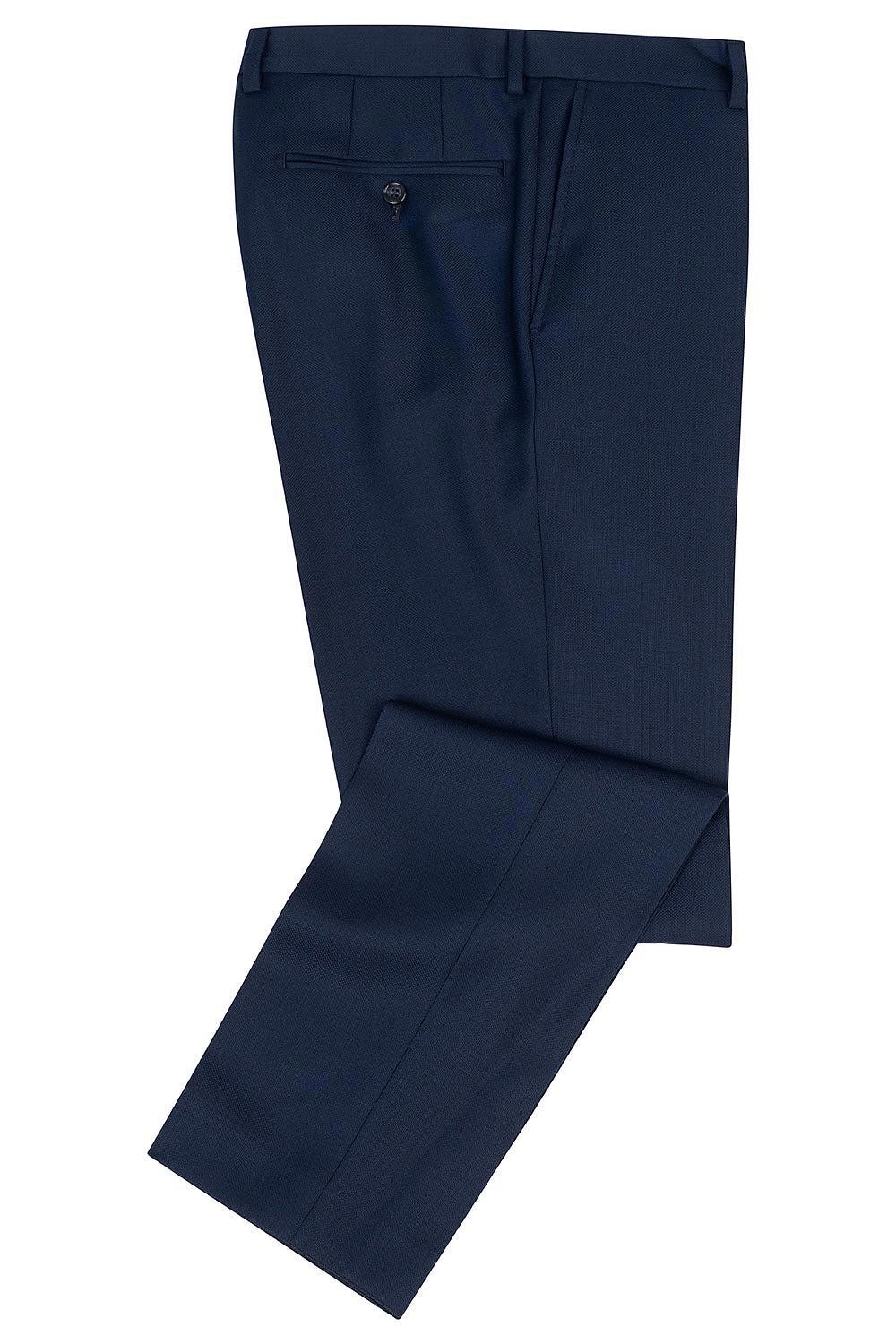 Pantaloni superslim riccof albastri uni 1