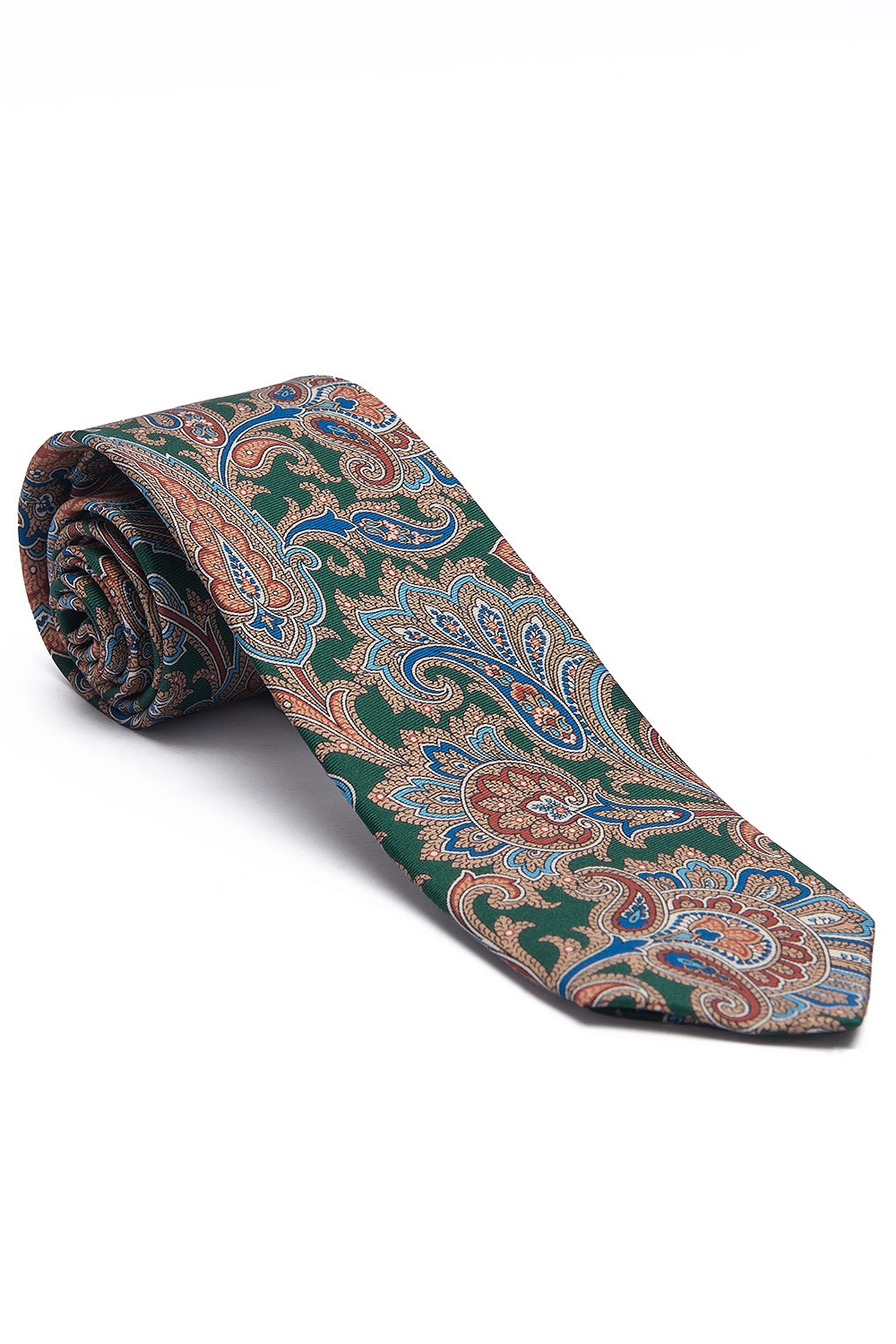 Cravata maro print floral 0