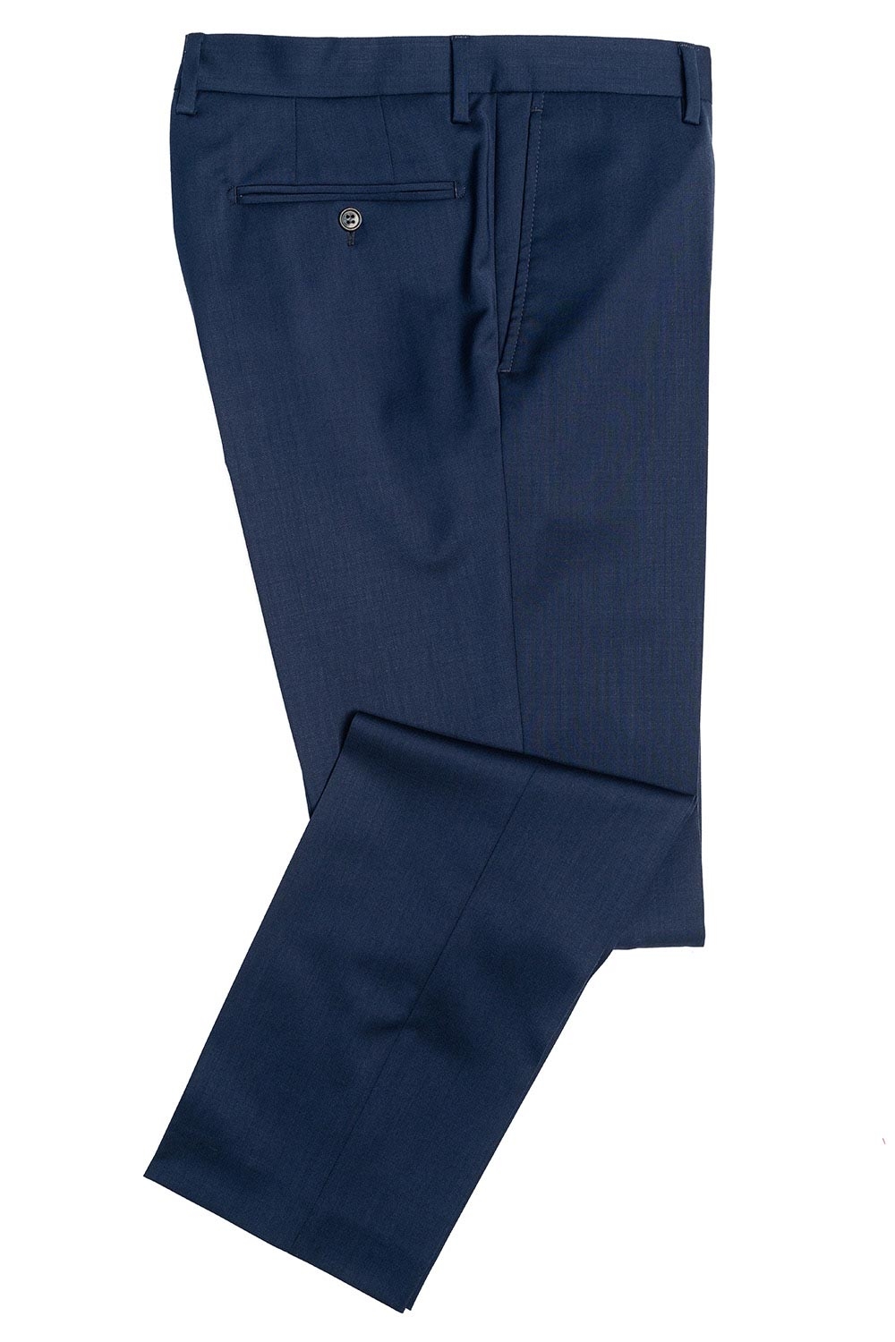 Pantaloni superslim riccof albastri uni 0