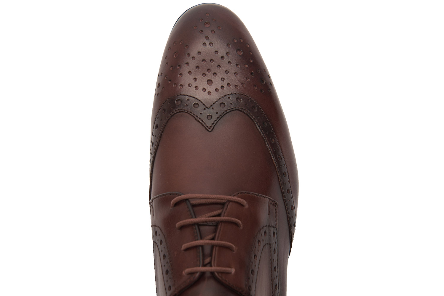 Burgundy genuine leather shoes 3