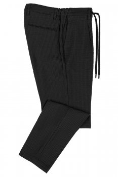 Pantaloni slim negri uni
