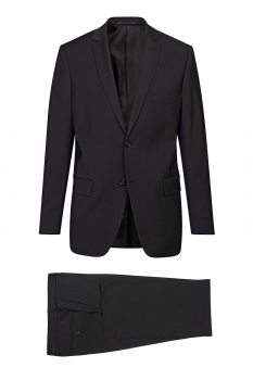 Costum regular mario negru uni
