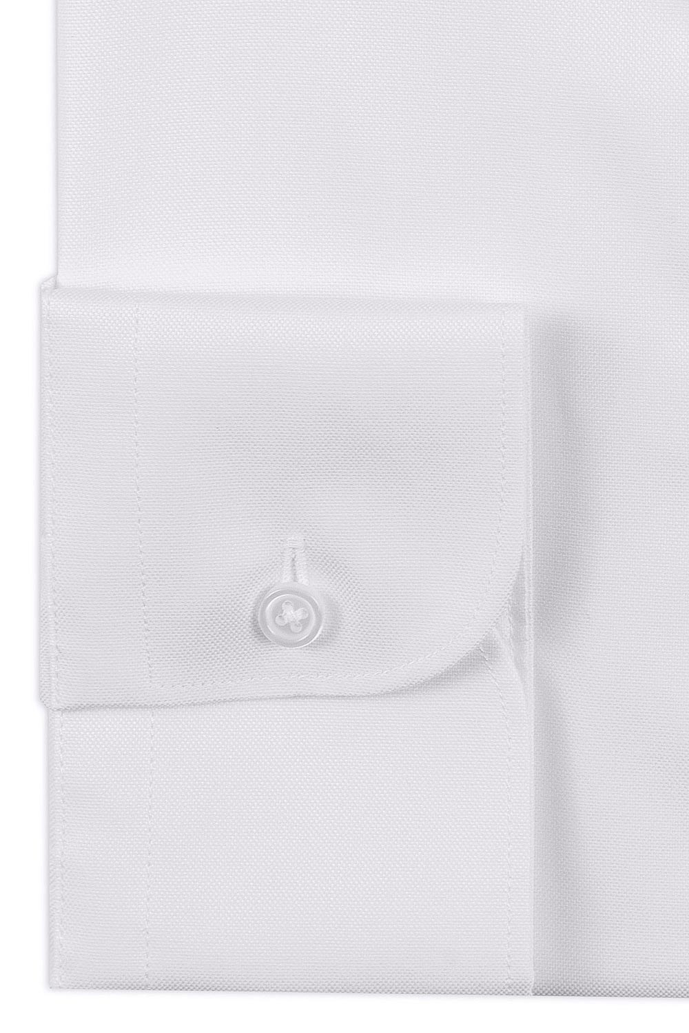 Superslim white plain shirt 2