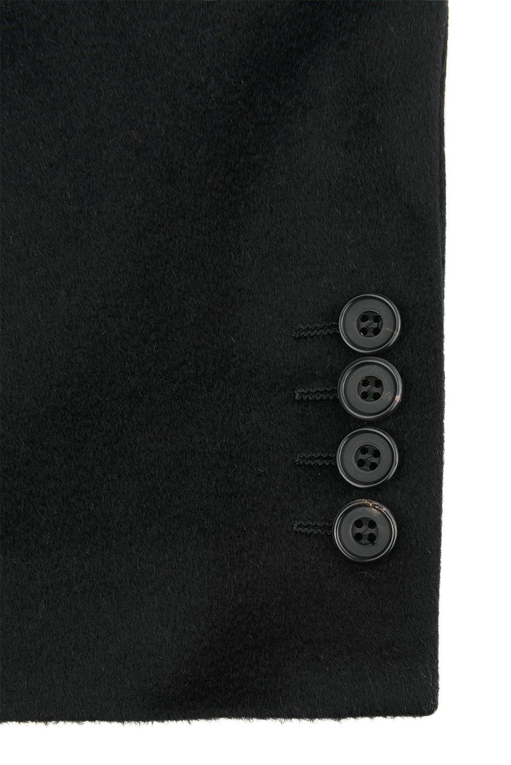 Palton clasic capone negru uni 3