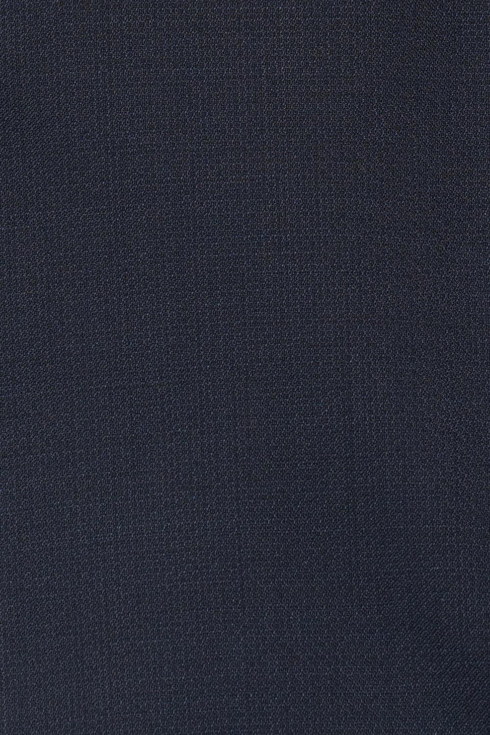 Slim body navy plain suit 2