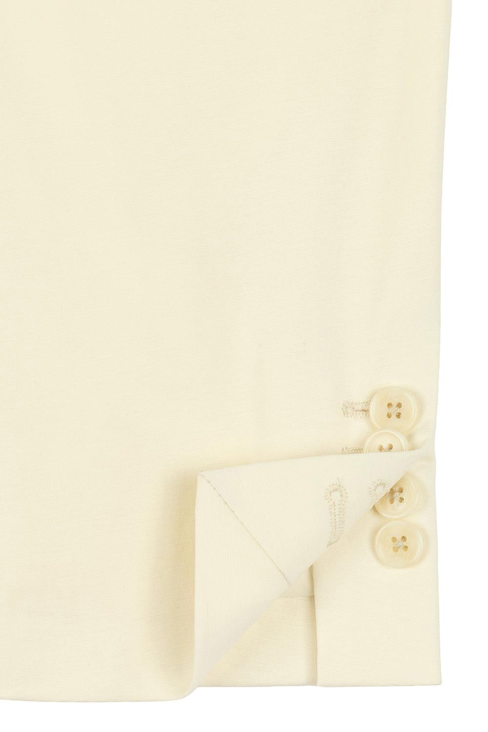 Slim body beige plain blazer 2