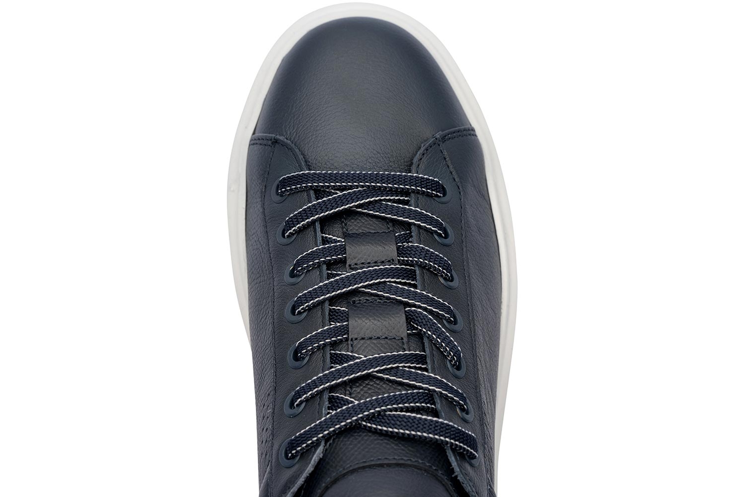 Sneakers bleumarin piele naturala 3