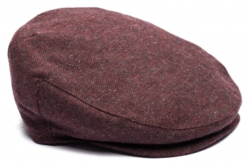 Burgundy cap